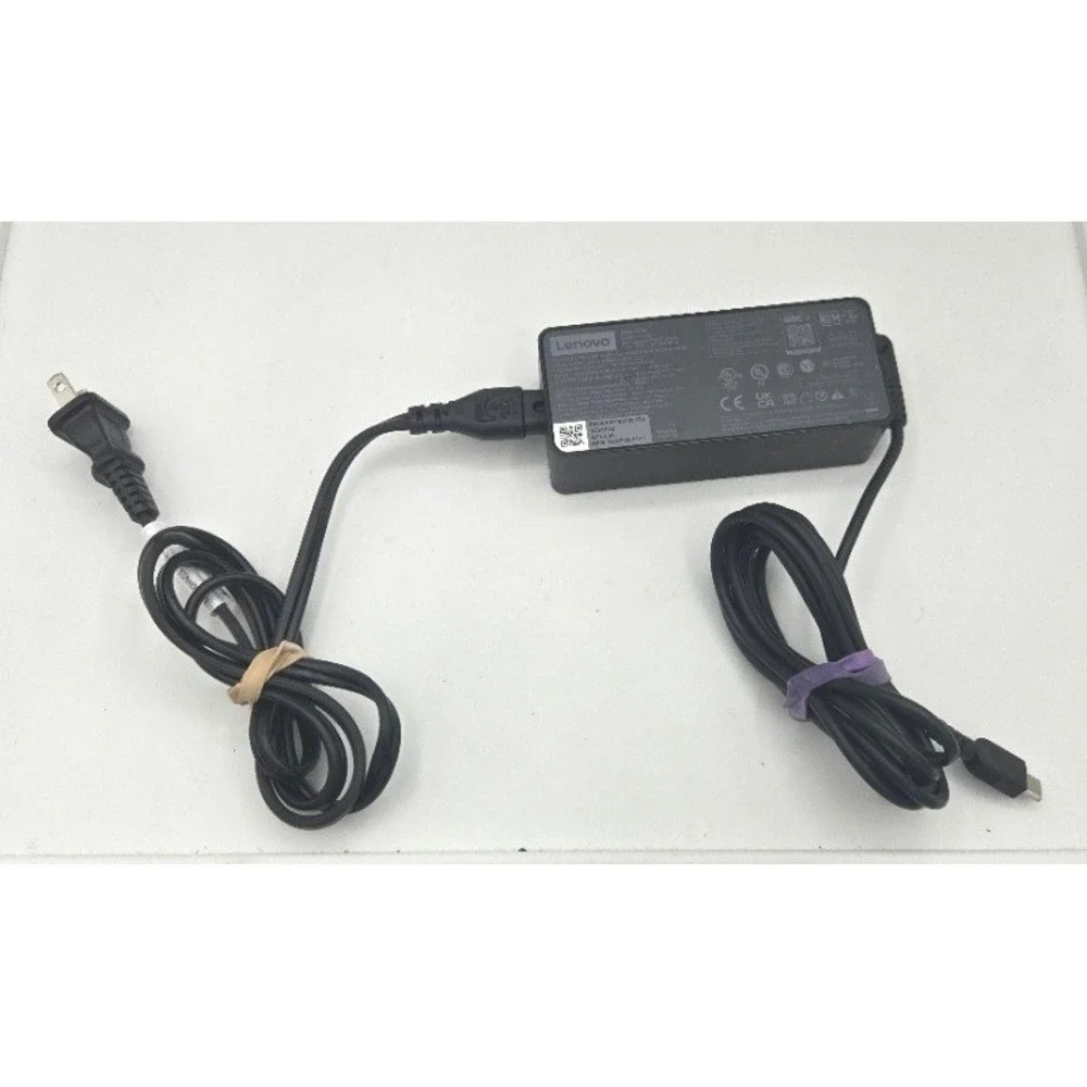 Lenovo 65W USB-C Laptop AC Adapter Charger ADLX65YCC2D